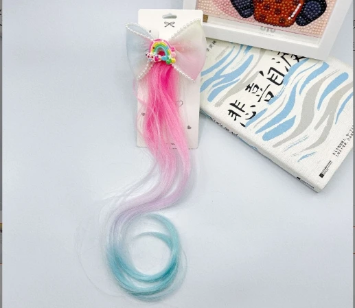 Net red lantern bubble braid grip wig braid Fishbone dough-twist style plaits boxing braid ponytail extensions Ponytail