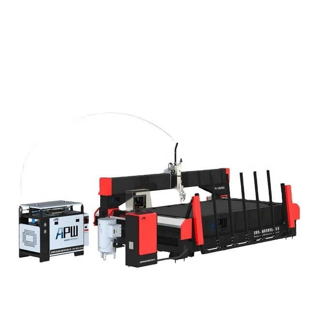 Автоматическая абразивная система доставки, мостовой резак с ЧПУ для мрамора и гранита