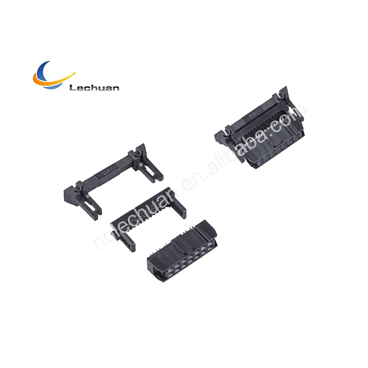 Плоский ленточный кабельный разъем IDC, соединитель для штекера frc, разъем 1,27 мм, 2 мм, 2,54 мм, проводной разъем