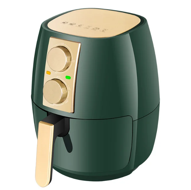 4.5L 1400W Timing and Tempreture Adjustable Electric Deep Air Fryer Friggitrice ad aria Freidora