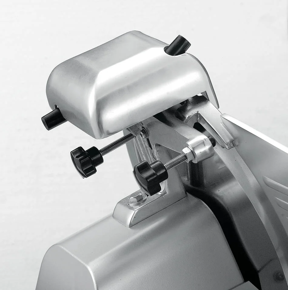 Ham slicer can also cut frozen meat and sausage