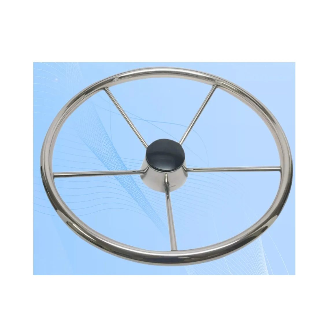 Aluminium boat Marine Hardware Steering Wheel Boat Aluminum Custom Speed Boat Ship Steering Helm Wheel
