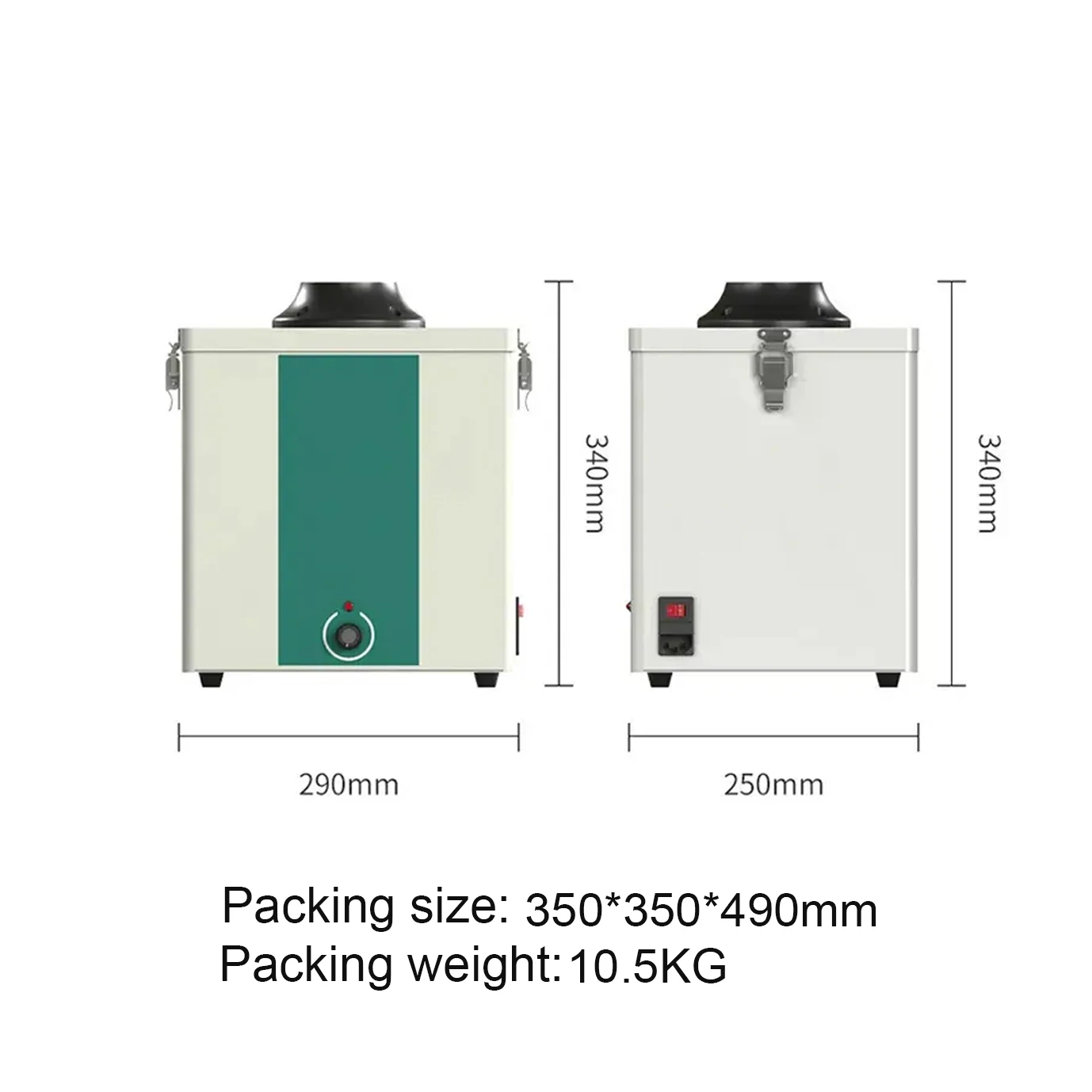 DTF Smoke Purifier Small Size Air Purifier Smoke Filter for DTF Printer