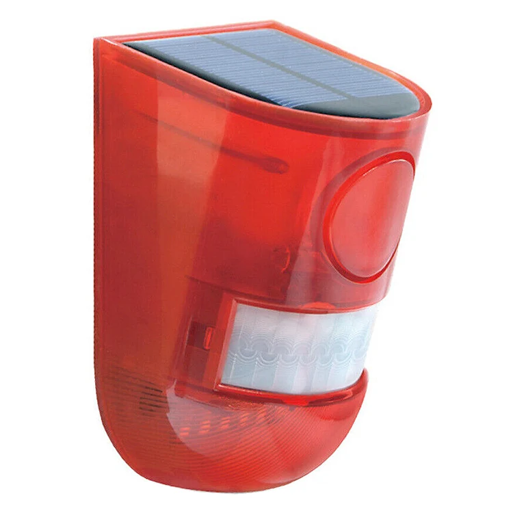 
Outdoor Sound Wireless Garden Solar LED LED Strobe Warning Light with Ultra-Long Endurance for Villa Farm Apartment 