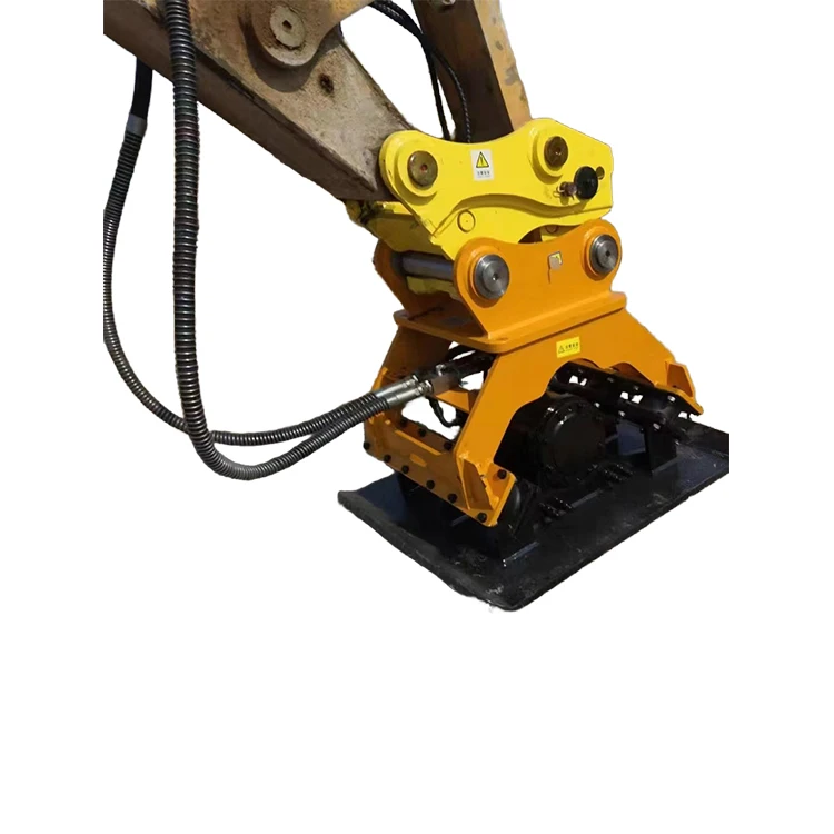 SJ06 Machine For Excavator Hydraulic Vibro Concrete Compactor Soil Plate Compactor