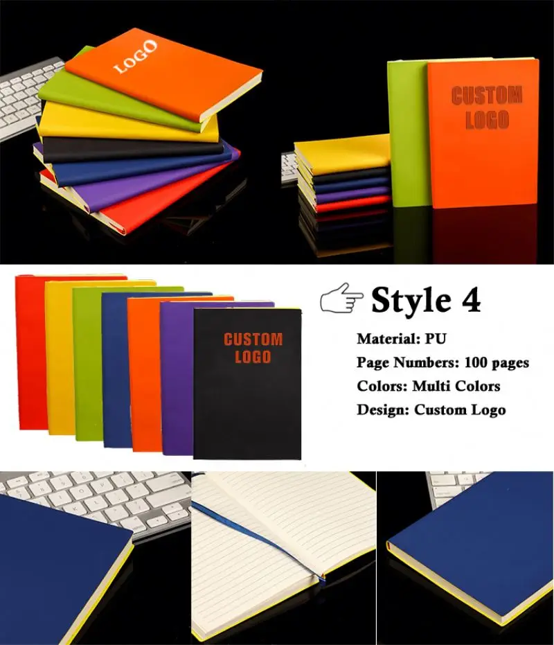 Personalized Journals Custom Logo Notebook Diary Book Notebook Custom Printed Journal Notebook