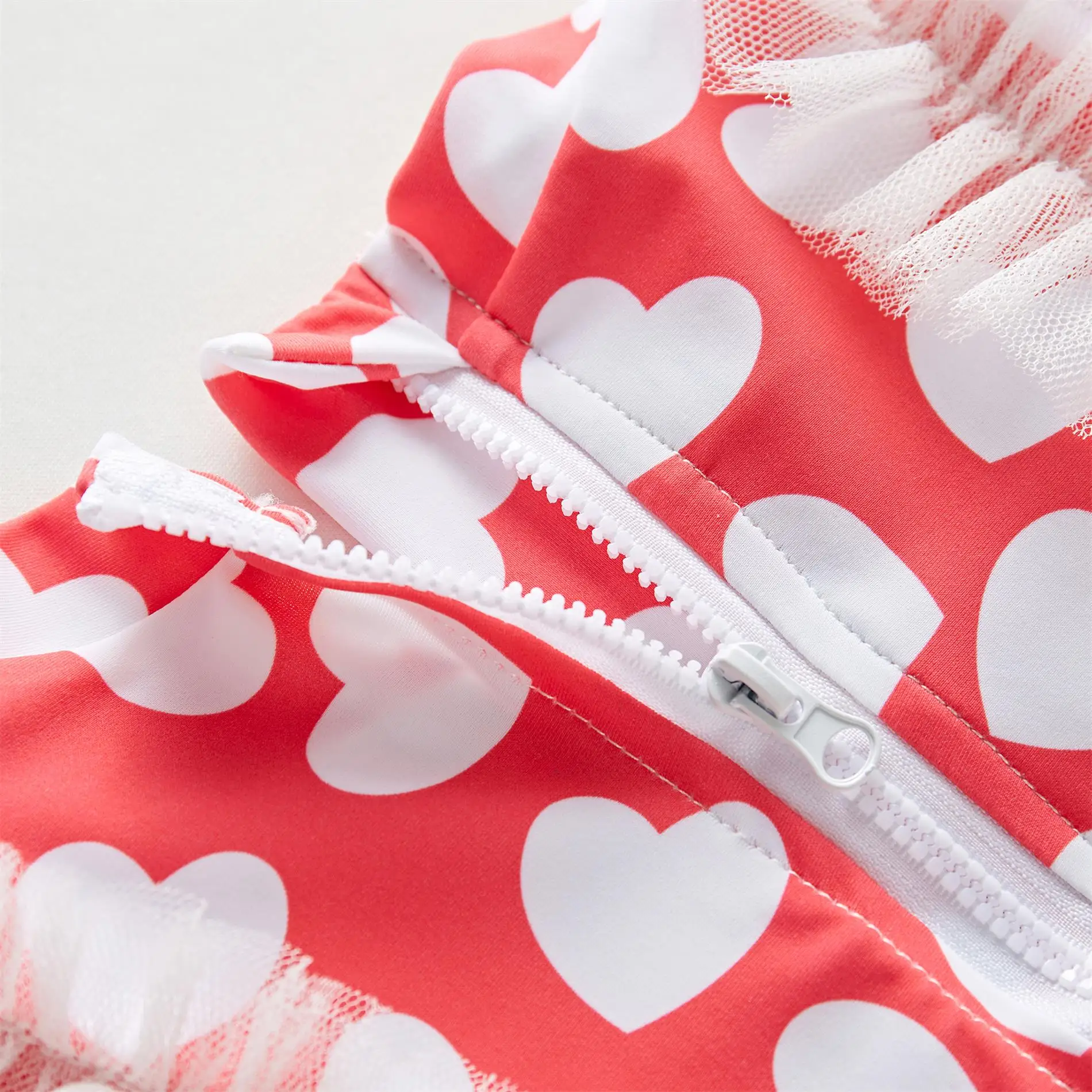 Girl bikini Oem Swimwear Girls Kid Bikini baby girls swimwear soft zipper bathing suit swimsuit