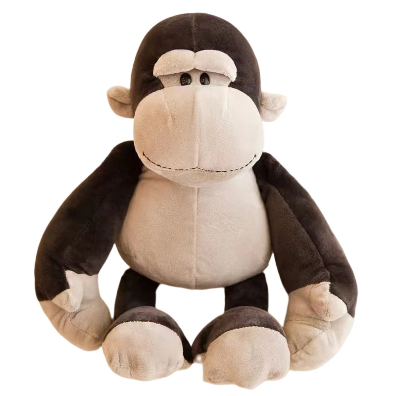 Custom Stuffed Plush Toy Fancy Design Glitter Eyes Wild Animals Baby Elephant Tiger Raccoon Plush Toys