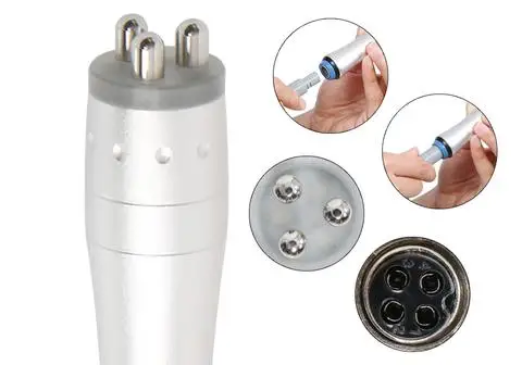 New 5 In1 Smart RF Bio Vacuum Roller Face Lifting Microdermabrasion Spray Machine