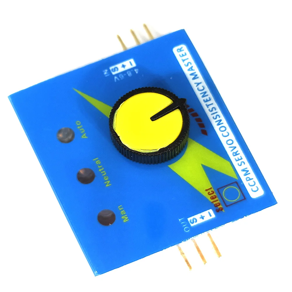 3CH ESC CCPM Master Checker Test Manual Neutral Automatic Mode Steering Gear RC Servo Tester