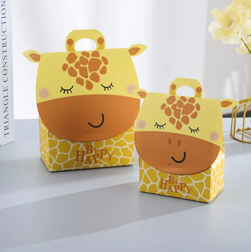 Luxury Lovely Kindergarten School Children Gift Cartoon gift packing bags For Baby Boys Girls kids party celebration gift bags