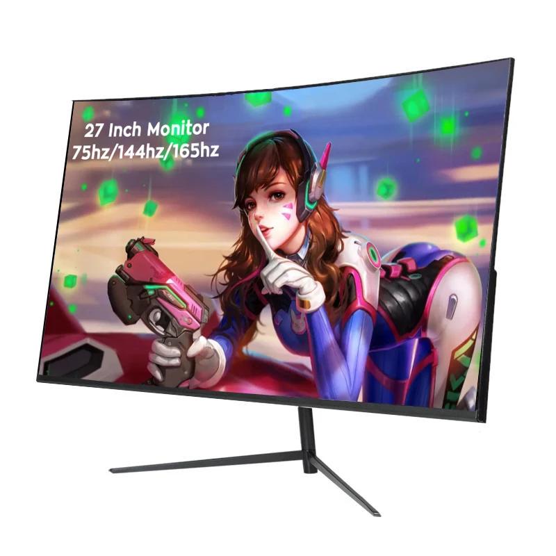 Nereus Oem Odm ручная пресс-форма 75 Гц 144 Гц 165 Гц 240 мониторов Бескаркасный ЖК-Moniteur ПК компьютер изогнутый светодиодный плоский экран 27 дюймов игровые мониторы