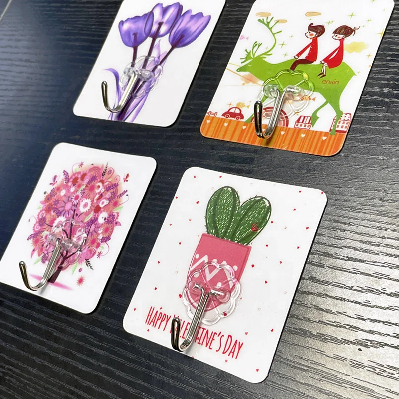 Wall-mounted Creative Nail-Free Self-Adhesive  513 Glue Magic Strong Sticky Hook