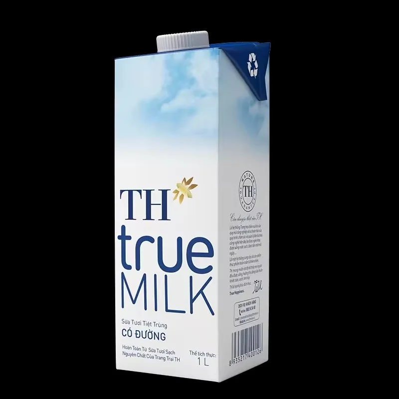 OEM ability 1000ml Children And Adults Vietnam Dairy Product TH True MILK Delicious drinks UHT Sweetened Fresh Milk