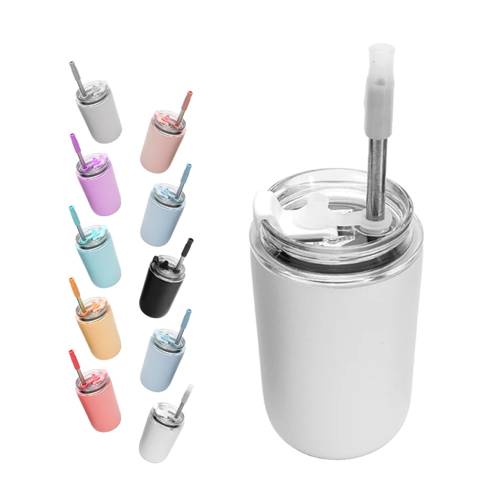 280ml 9oz Small Coffee Mug Double Wall Vacuum Stainless Steel Insulated Travel Tumbler Coffee Cup With Lid