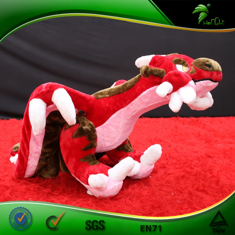 Hot Sell Inflatable Custom Furry Red Dragon Suit Inflatable Red Dragon Plush Costume hongyi SPH