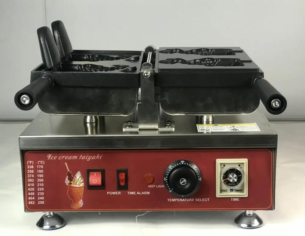 Mini 110v 220v-240v Wink Eye Fish Waffle cone maker Ice cream Taiyaki waffle machine