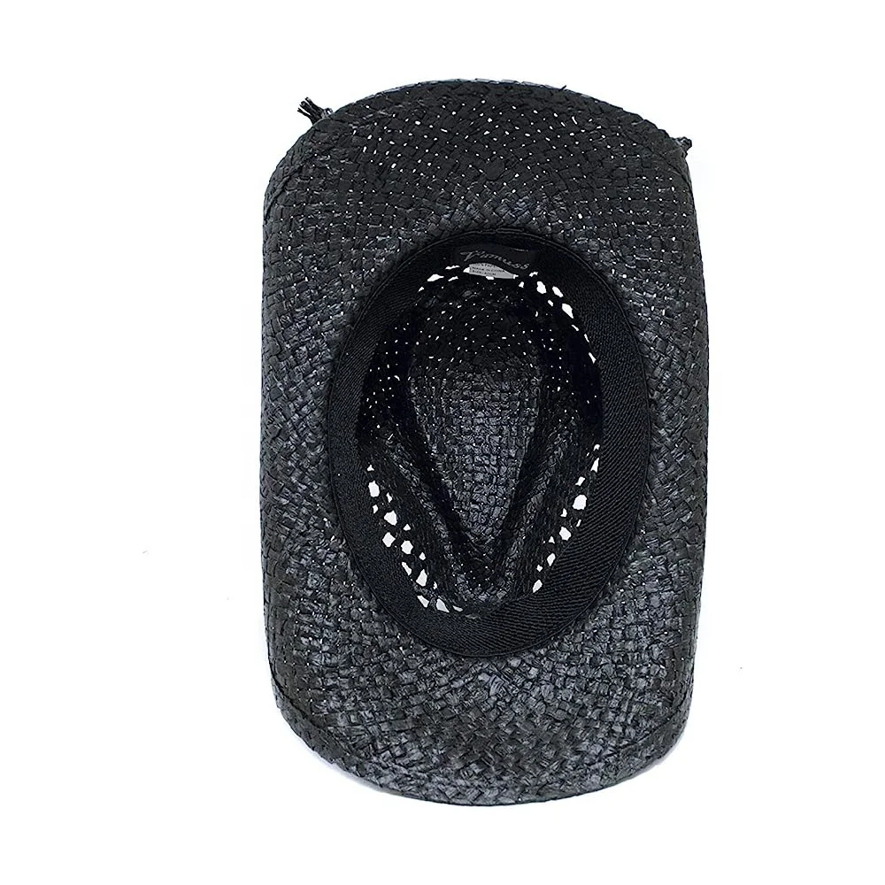 2023 customizable chinese manufacturer unisex design your own outdoor old school sun protection straw cowboy hat