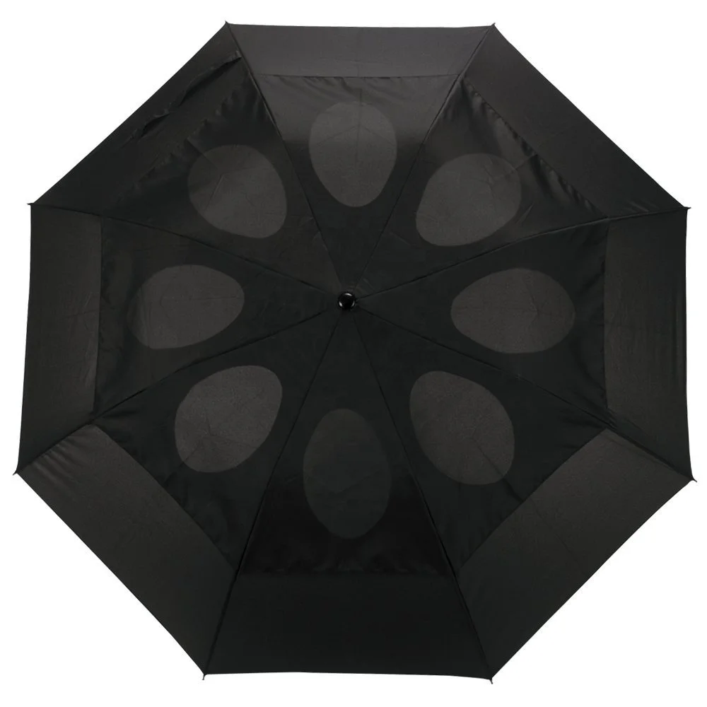 Ok Umbrella Windproof Double Vented Umbrella Wind Resistant Strong Open Close Compact Folding Umbrella