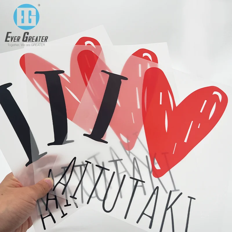 New Products Free Design Demand Customization PET Ceramic Printer Clear Water slide Decal Heat Transfer Sticker