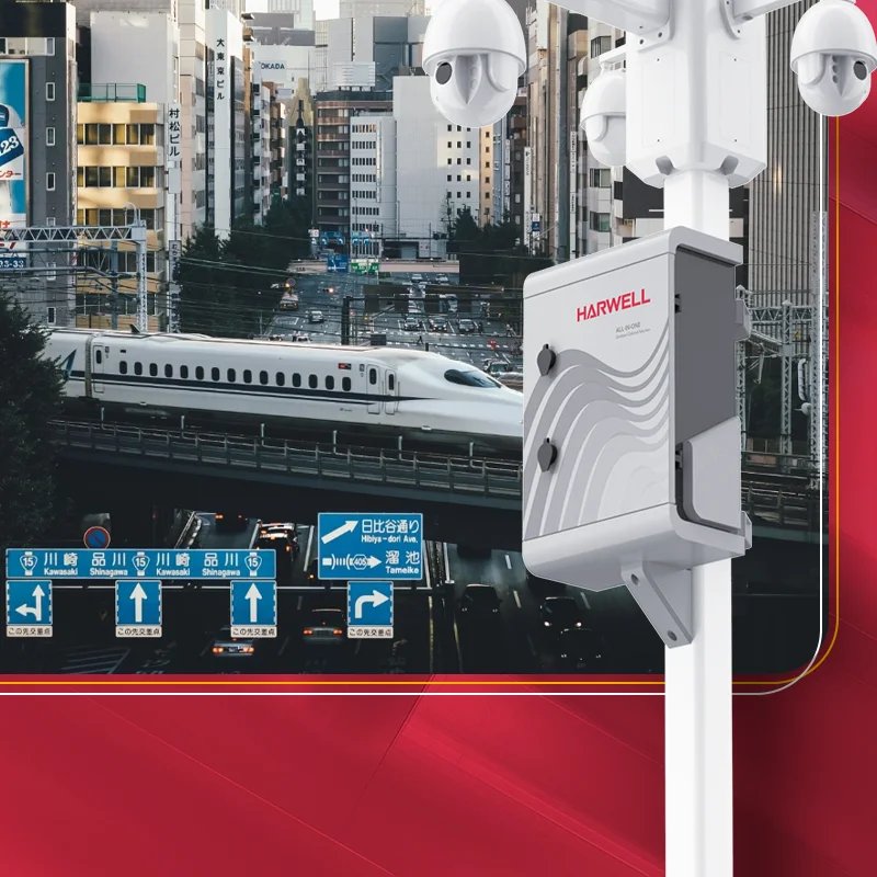 Harwell outdoor waterproof stainless steel CCTV BOX POE switch box for HIKVISION cameras