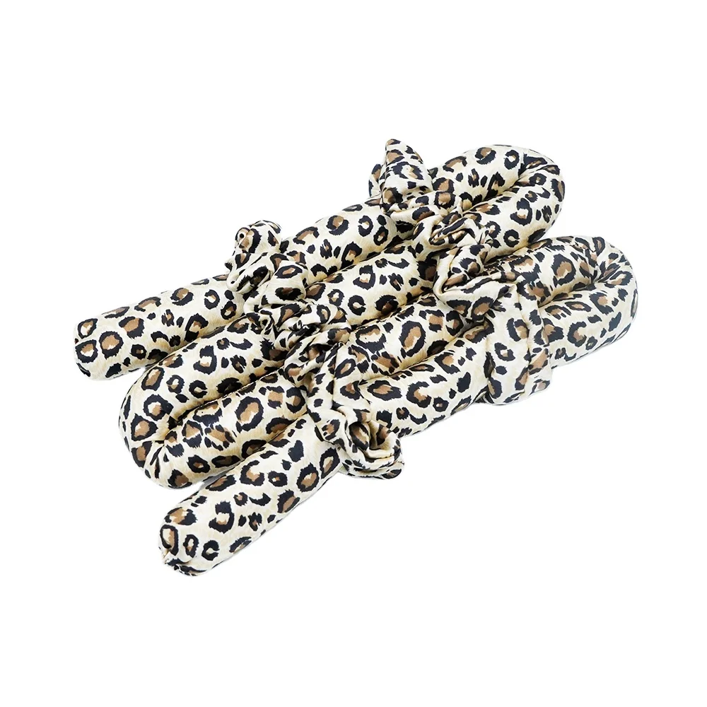 
 Женская Мягкая Шелковая Плойка для сна, набор для завивки натуральных волос  