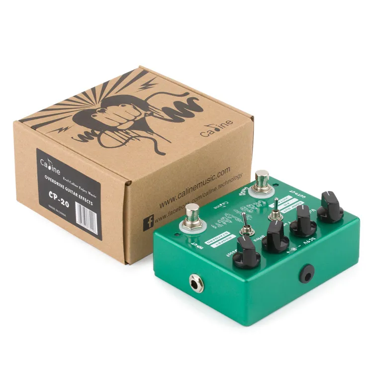  Caline CP-20 педаль для создания эффектов Крейзи кактус Overdrive