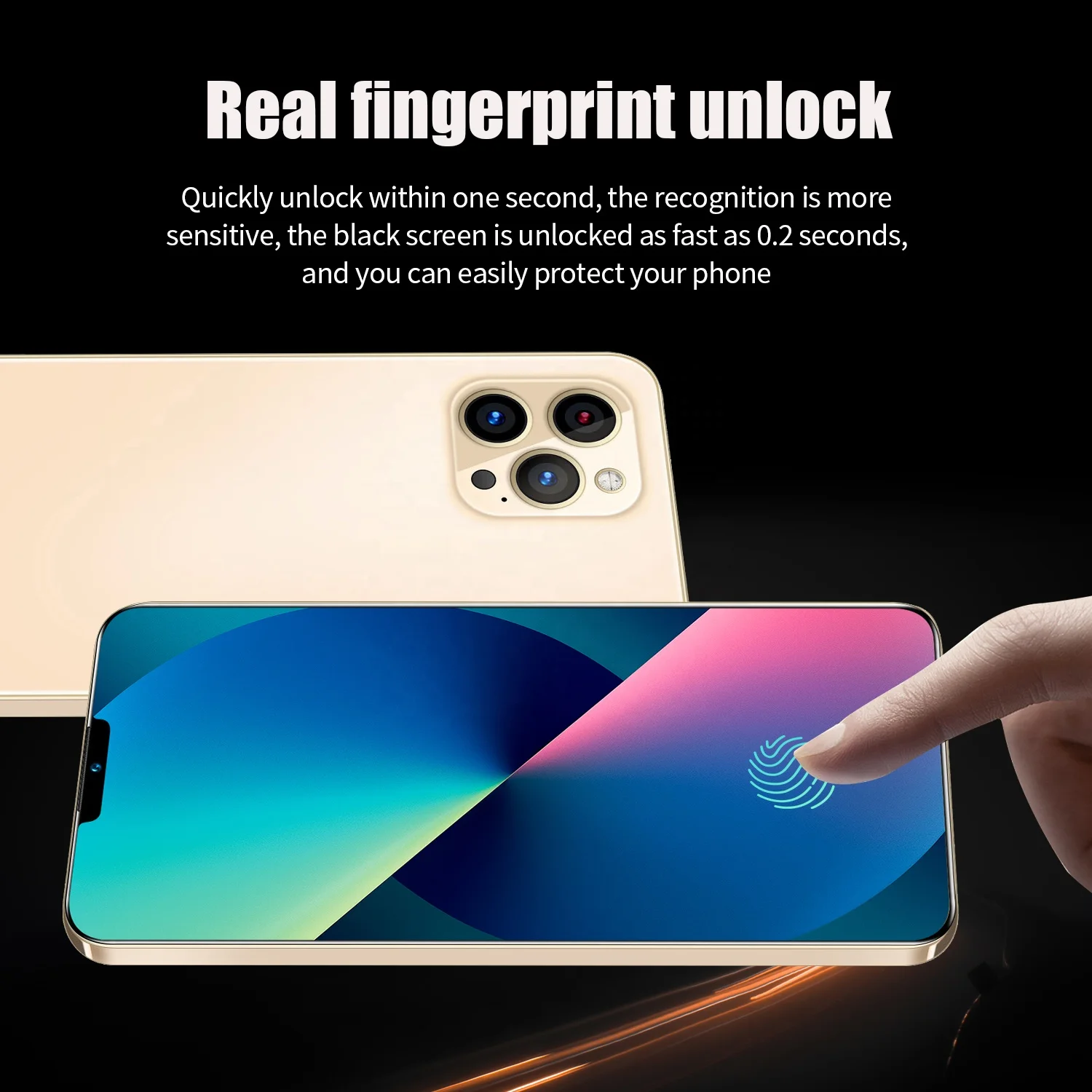 2021 оригинальный телефон i13 Pro MAX смартфонов на базе Android 12 Гб + 512 i phone13 10-ядерный 5G LET мобильных телефонов сотовый четырехъядерный процессор с дистанционным управлением голосом