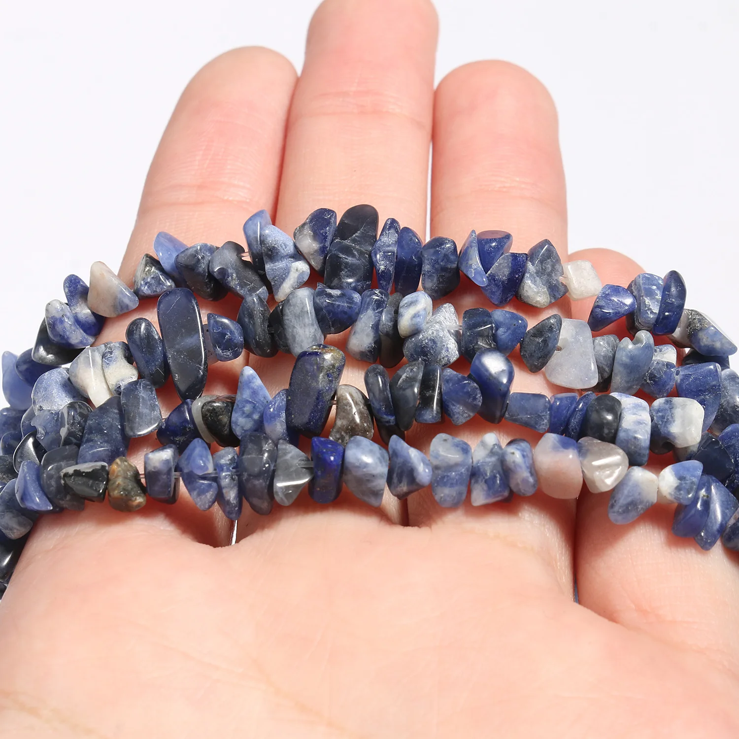Wholesale Garnet Aquamarine Amethyst Irregular Chips Gravel Natural Stone Beads For Jewelry Making DIY Bracelet Necklace