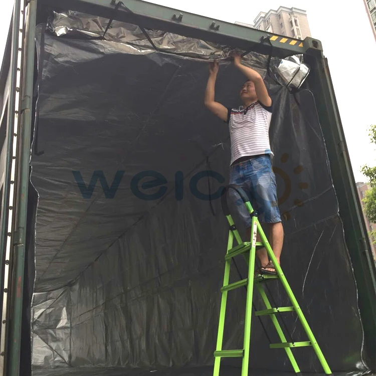 Reusable heat insulation  40ft Thermal Insulated Container Liner