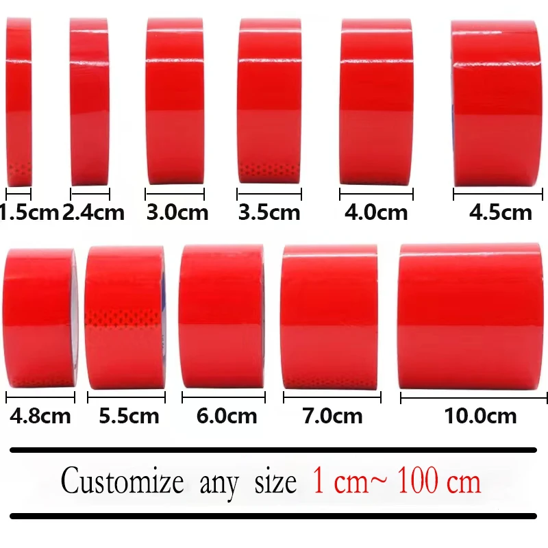 High Quality Direct  Clear BOPP Invisible Adhesive Packaging  Tape Rolls Single Acrylic Antistatic Max 4000 Carton Sealing Tape