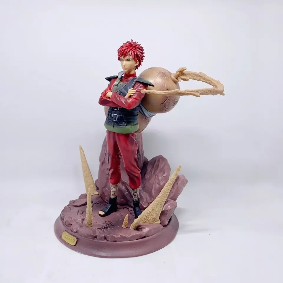 Anime Na---ruto Shippuden Gaara Five Kazekage Battle PVC Action Figure Game Statue Collection Model Kids Toys Doll Gifts