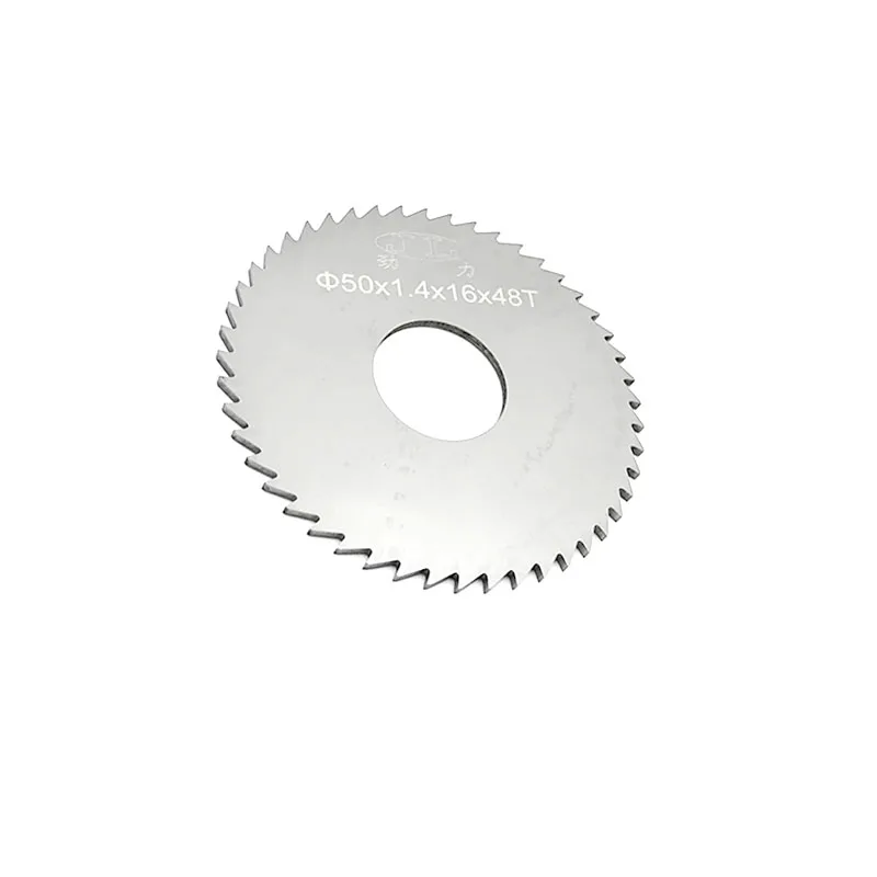 50mm Thickness1.4mm 48T Solid Carbide Circle Saw Blade for Machining Throat Hoop Like Milling Groove