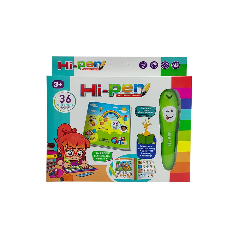 Electronic Arabic Talking And Reading Pen Kids Early Education Intelligent Interactive Toys Learning Machine Children Audio Book