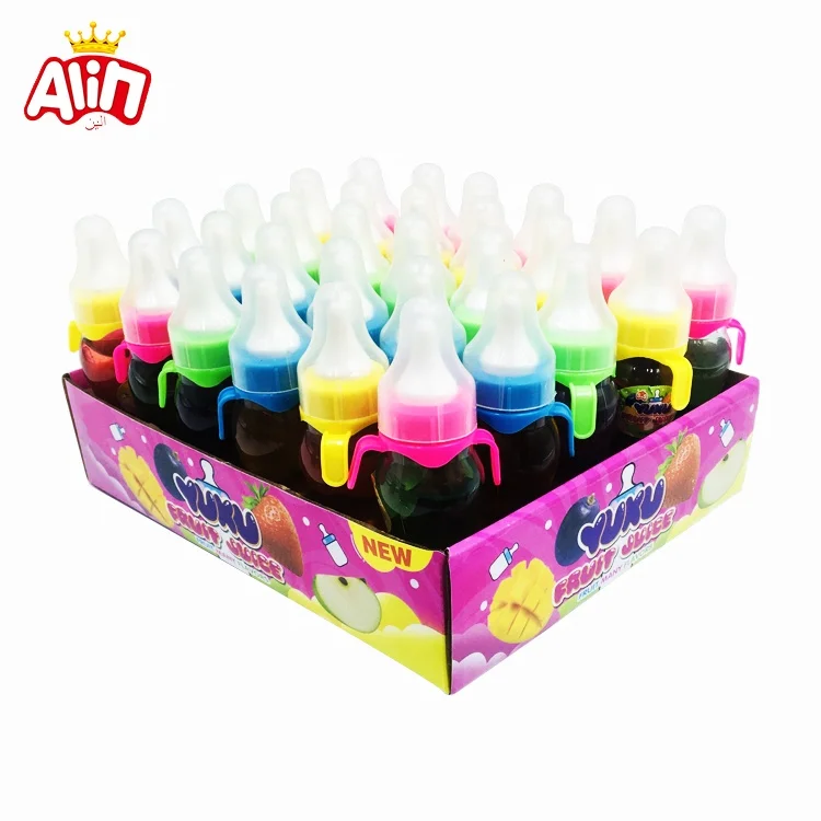 candy wholesale  flavor fruit  spray candy liquid food  Baby bottle sweet and sour juice