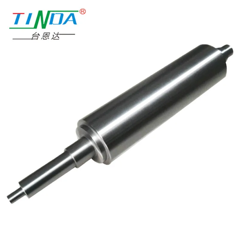 The customer order  Fixed roller with shaft coated roller weldment Nip Roller