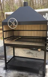 Argentine or Uruguayan Fireplace Grill YGST36
