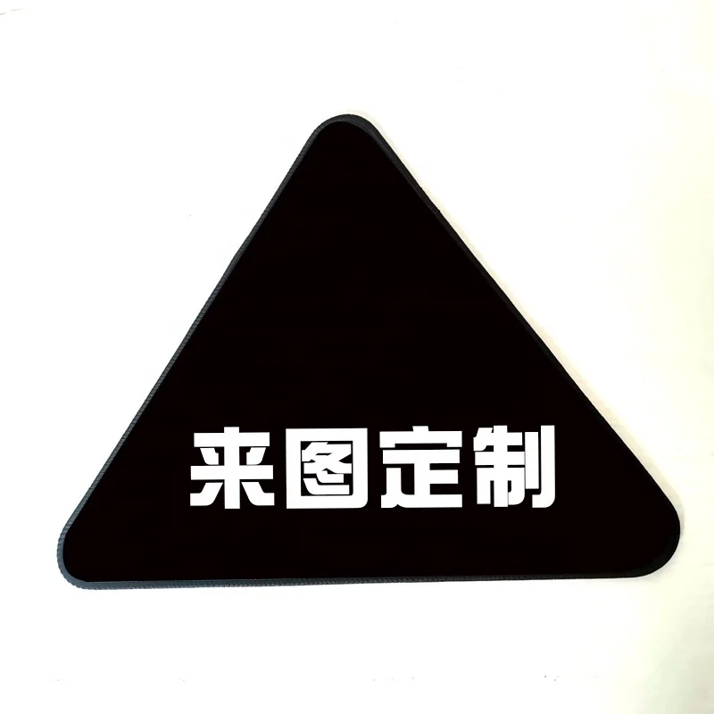 2024 LW Billiards Tripod Supplies Accessories Black Triangle rubber pad with customized design free sample