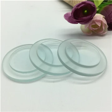 Glass factory customized Flood light replacement tempered step glass for lighting cover