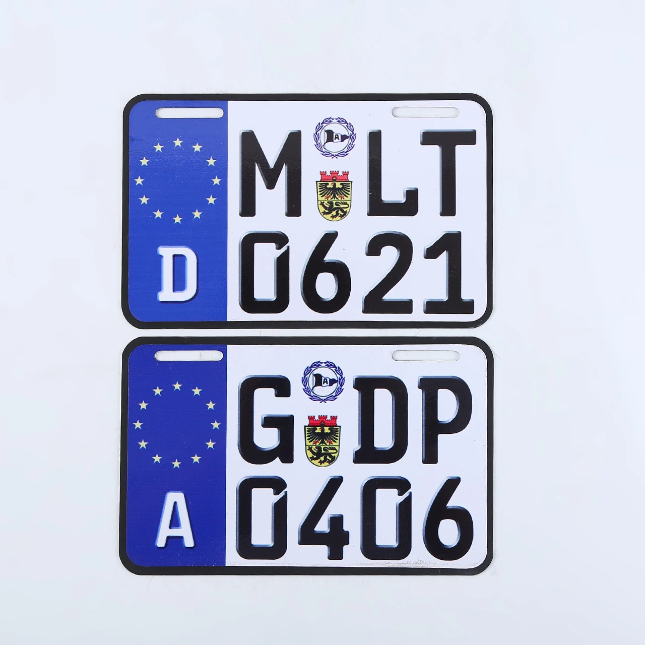 Оптовая продажа, автомобильный номерной знак, отражающий Европейский номерной знак с логотипом