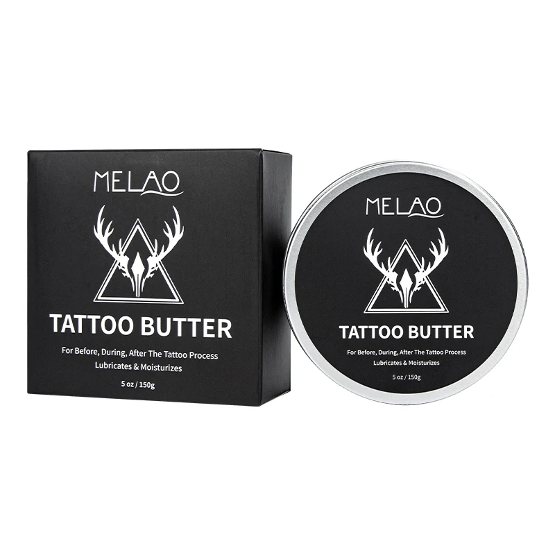 Wholesale Private Label  Organic Vegan Tattoo Aftercare Tattoo Butter  for Tattoo Process cream 150g hot selling