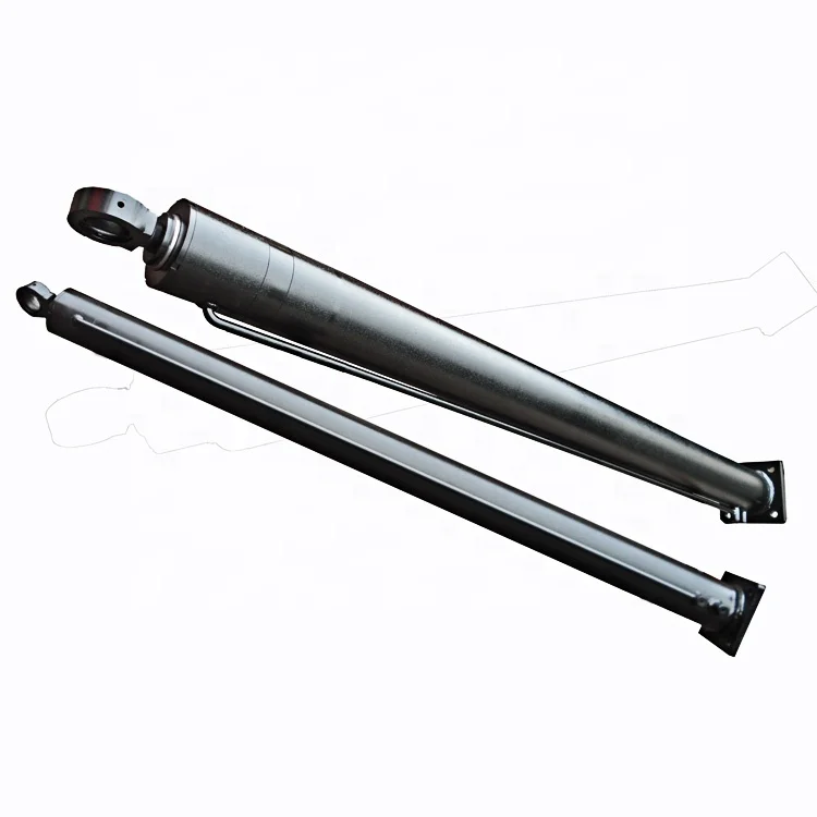
double acting lifting hydraulic cylinder used in environmental sanitation equipment 