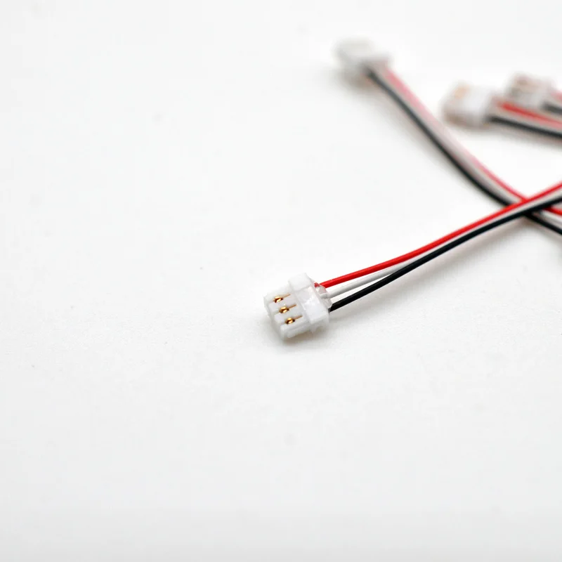 Customize JST 0.8,2,3,4,5,6,7,8,9,10pin 2mm computer assembly male connector plug wire harness for electronic