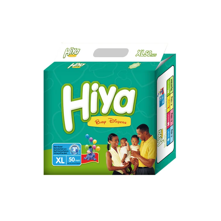 Детские подгузники, Лидер продаж, продукция от производителя, сухие Анионовые детские подгузники для новорожденных из Африки