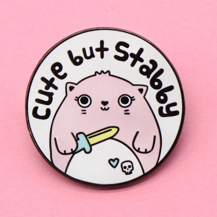 Gold Plated Cute Brooch Cheap Lapel Pins No Minimum Order Custom Hard Enamel  Pin