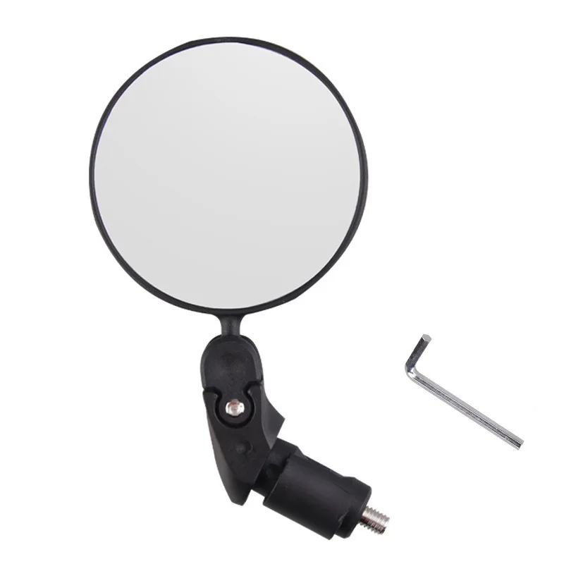 round rear view mirror for mountain bike and road bicycle rearview safety equipment
