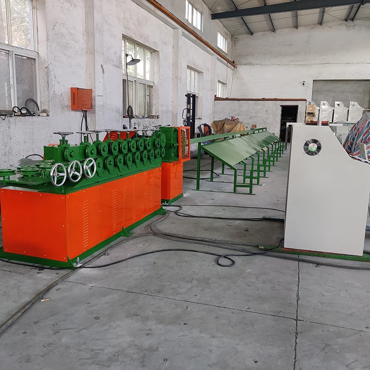 straight steel bar cold profile wire rod drawing machine