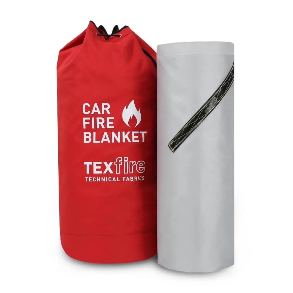 electric vehicle Car Fire Blanket 3*4M 6*8M 10*10M Certificated Fiberglass Car Fire blanket