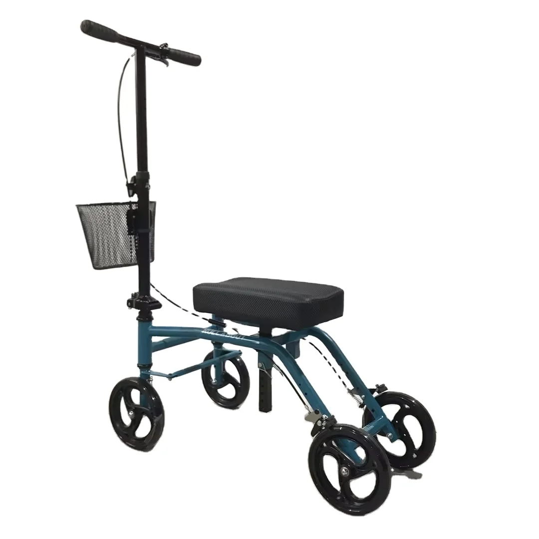 2025 Medical Rehabilitation Knee Walker Physical Therapy Training Equipment Handicap Scooter Lightweight Disabled Walking Aids