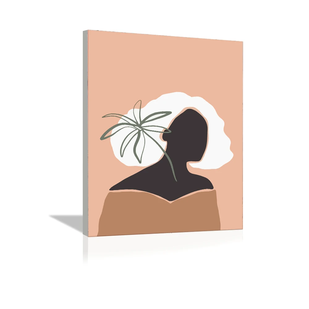 Antique Modern Entrance to Autumn Framed Wall Art Home Decorations Large Abstract Painting and Wall Art with Frame